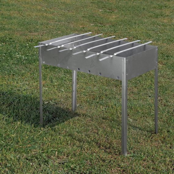 Мангал сборный Helios Light 500x300x500мм, 6 шампуров, сталь 0,7мм (HS-МC.04-Э-1) Helios (0)