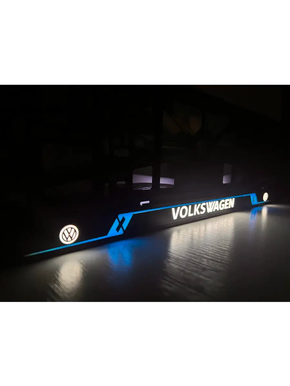 Рамка для номера с подсветкой BL. Volkswagen.