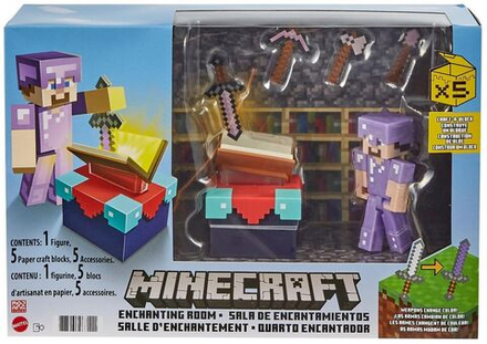 Набор для игр Mattel Minecraft Minecraft Комната для зачарования, GYB62