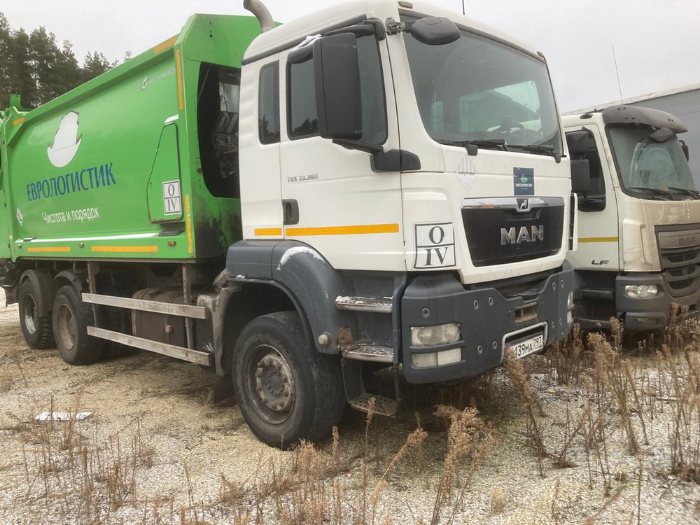 Завод специальной техники GPM* на шасси MAN TGS 6x4 Мусоровоз GPM IV 22H25P (Дизельный, 10,5 л, 360