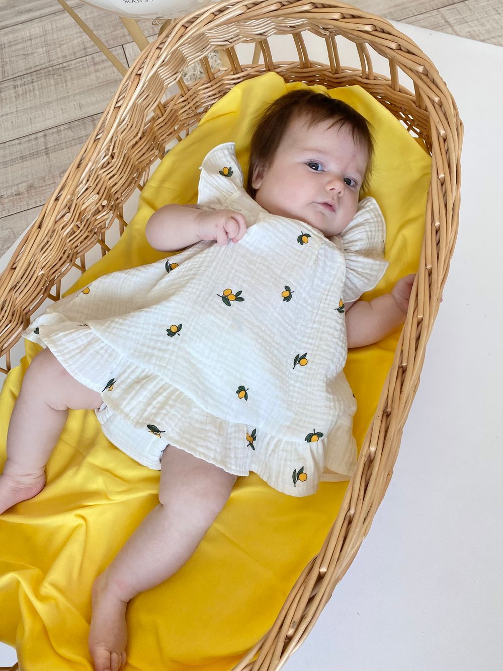 Платье + трусики "Лимончик"