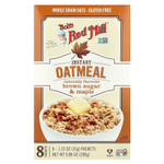 Bob's Red Mill, Овсяные пакетики быстрого приготовления, коричневый сахар и клен, 8 пакетиков по 35 г (1,23 унции)