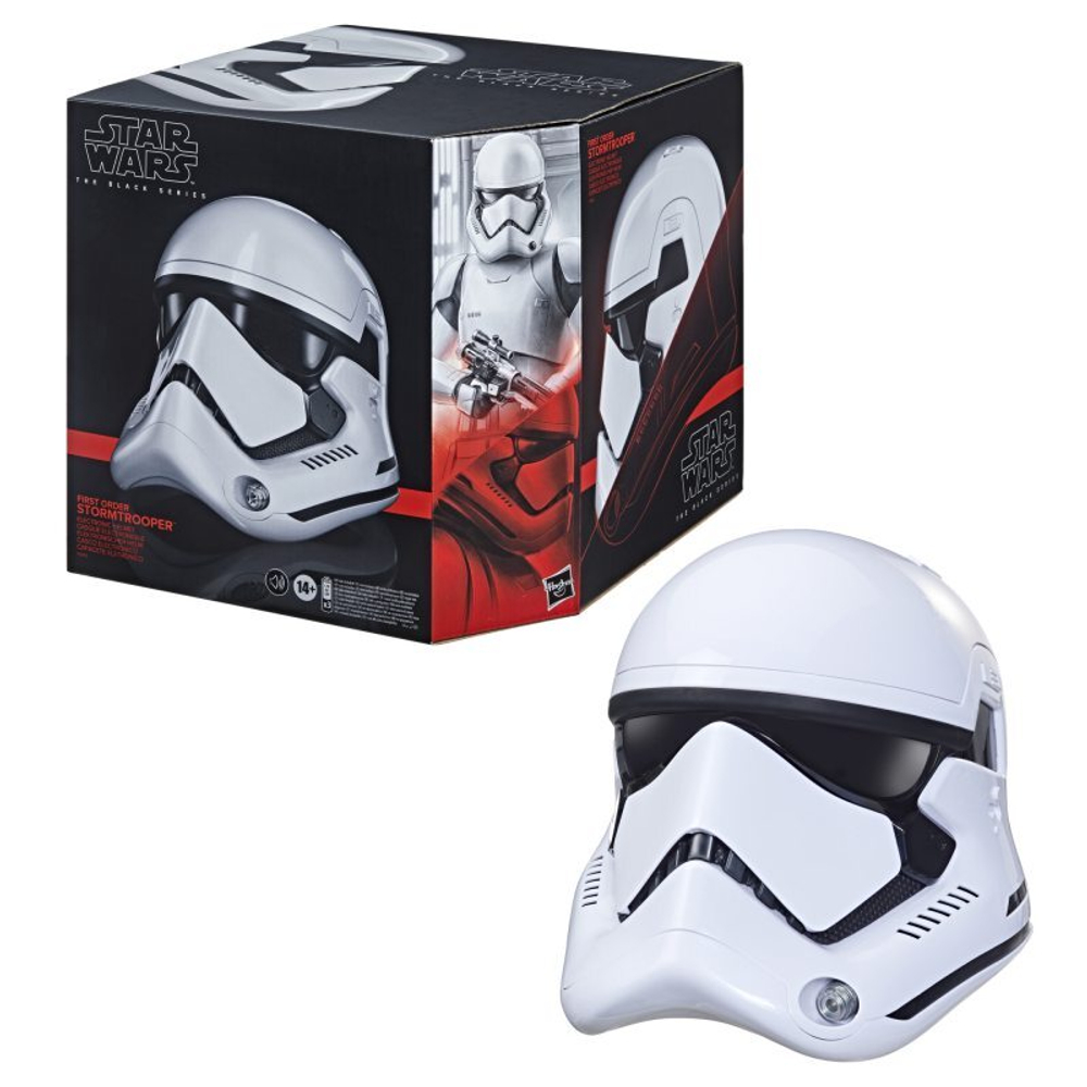 Star Wars The Black Series - Электронный шлем Stormtrooper F0012