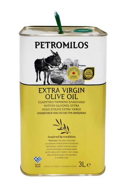 Оливковое масло Petromilos  Extra Virgin 3 л Греция