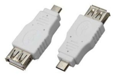 Переходник гнездо USB-A (Female)-штекер microUSB (Male) REXANT