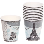 Стакан бумажный 0,2л в наборе 10 шт «Париж»
