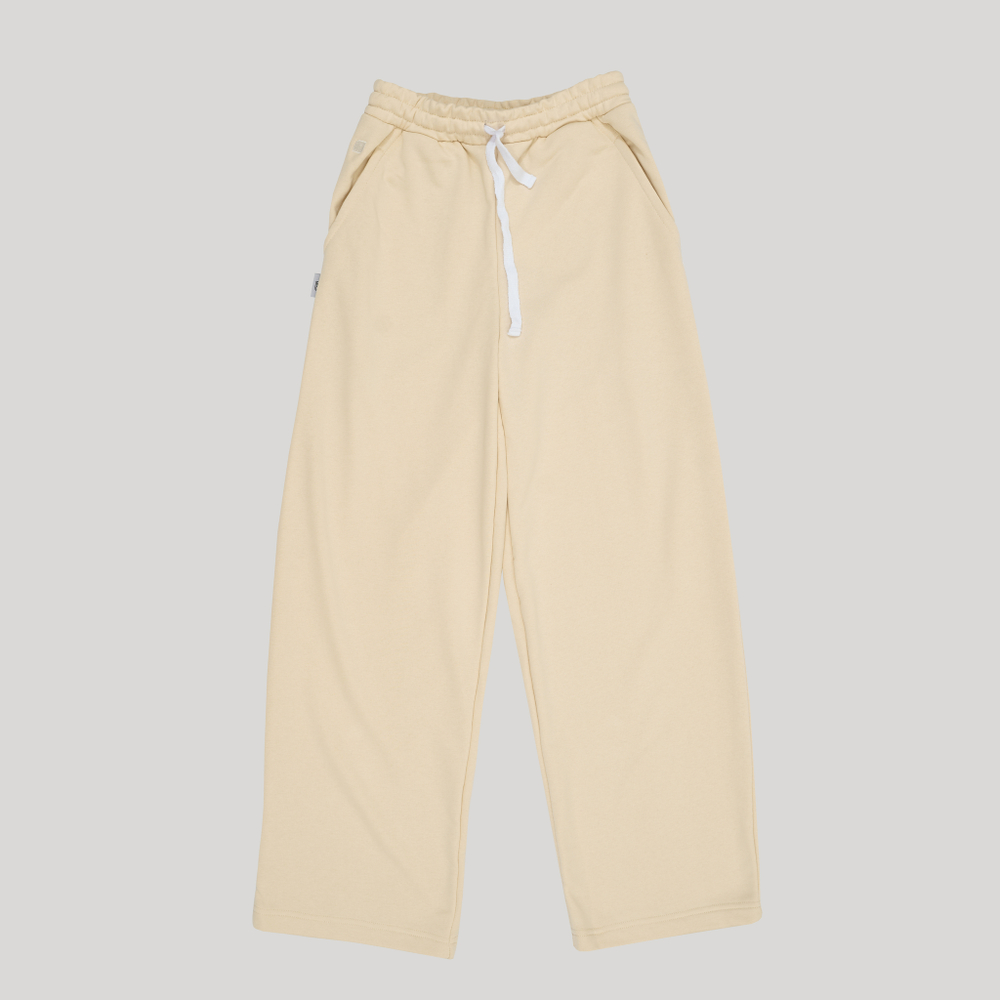 Wide Sweatpants LOGO Birch