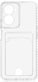 Силиконовый чехол с отделением для карты для Realme C33 DF
