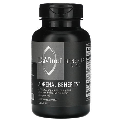 DaVinci Laboratories, Benefits Line, Adrenal Benefits, 120 капсул