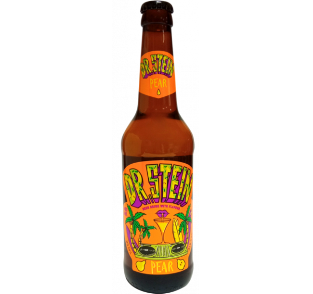 Пивной напиток Dr.Stein Груша 0,45 л. glass