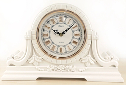 Настольные часы MIRRON, интерьер, белый