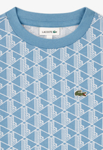 Lacoste MONOGRAM - Футболка с принтом - Синий