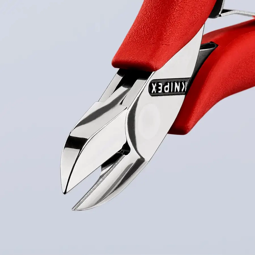 Кусачки боковые для электроники 115 мм Knipex 77 01 115