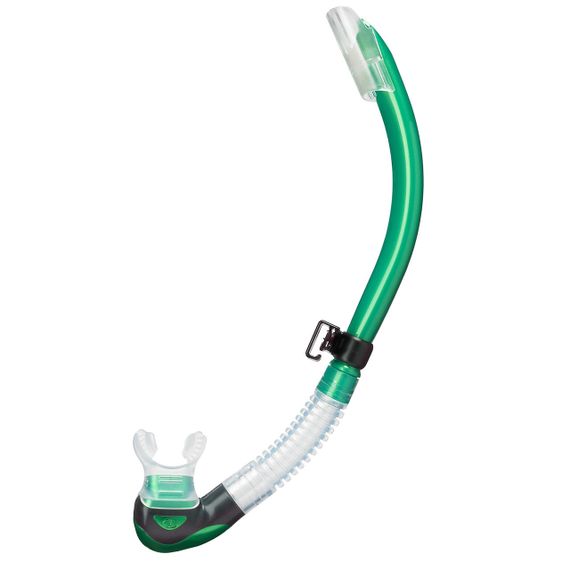 Трубка TUSA SP-0101 Platina II Hyperdry прозрачный/зеленый