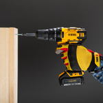 Дрель-шуруповерт аккумуляторная CDL-12-01CB, Li-Ion, 12 В, 1 акк. Denzel