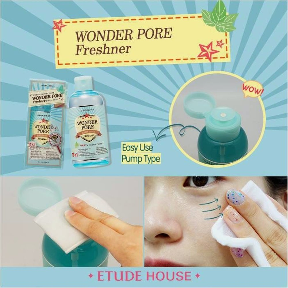 Etude House Wonder Pore Freshner 10 in 1 мультифункциональный тоник 10 в 1 для проблемной кожи