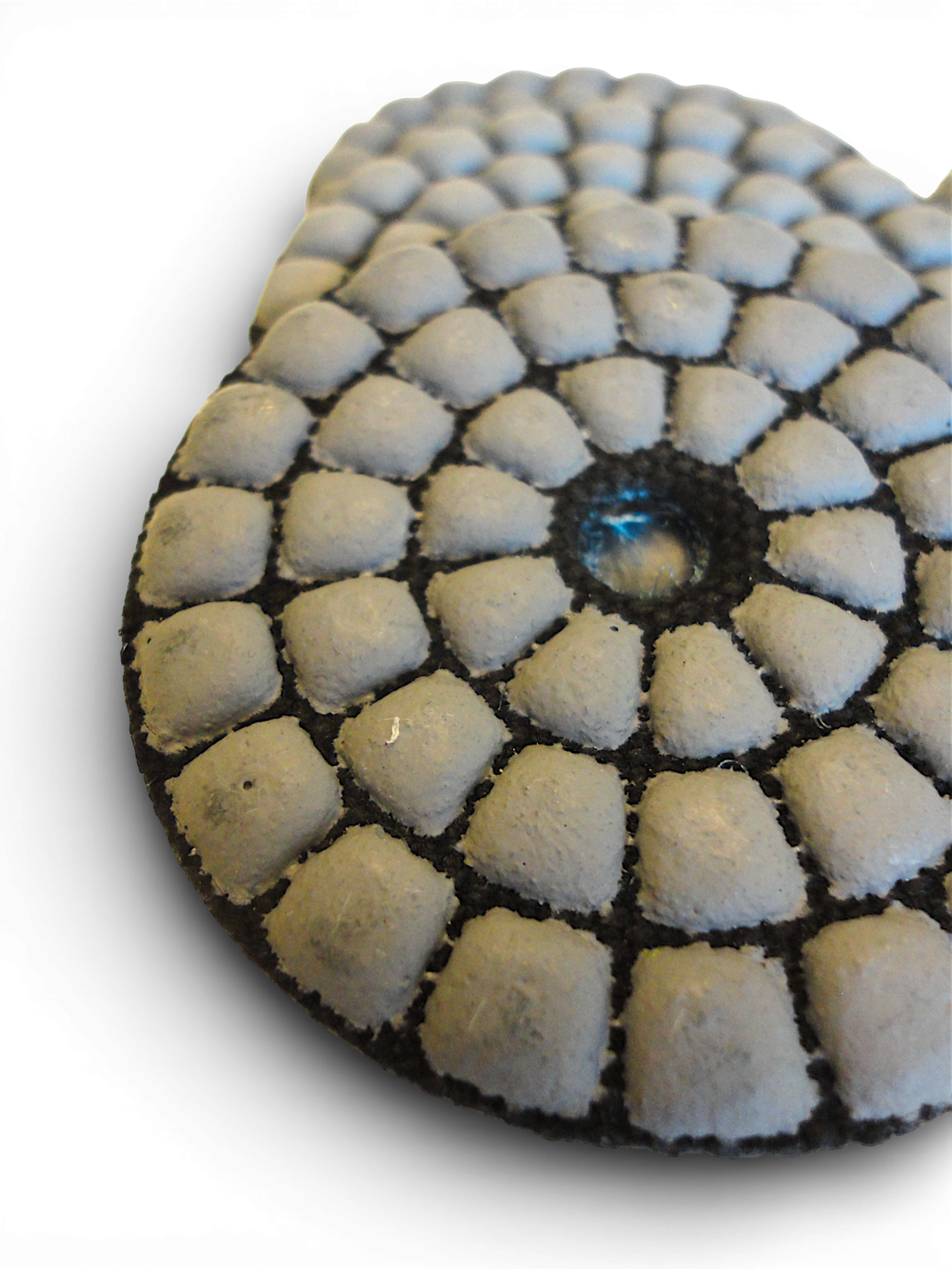 Алмазный шлифовальный круг для гравера (черепашка) для сухой и мокрой шлифовки Ø50мм P60