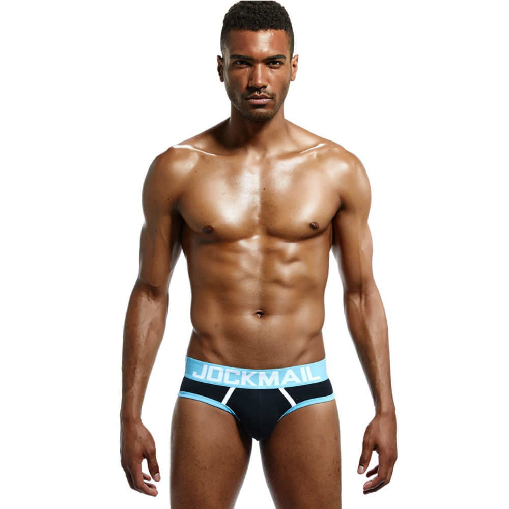 Мужские трусы джоки черные JOCKMAIL JM4047-2
