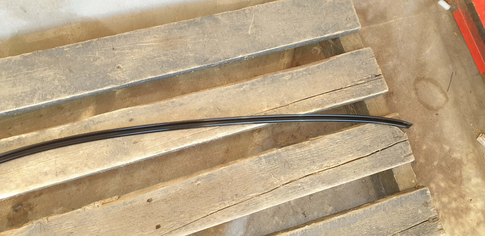 Молдинг двери передней левой Mercedes GLC X253 15-нв Б/У Оригинал A2537253700