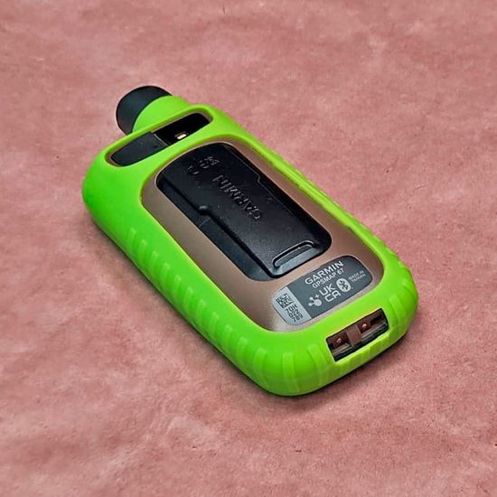 Чехол для Garmin GPSMAP 67/66 силиконовый (Зеленый)