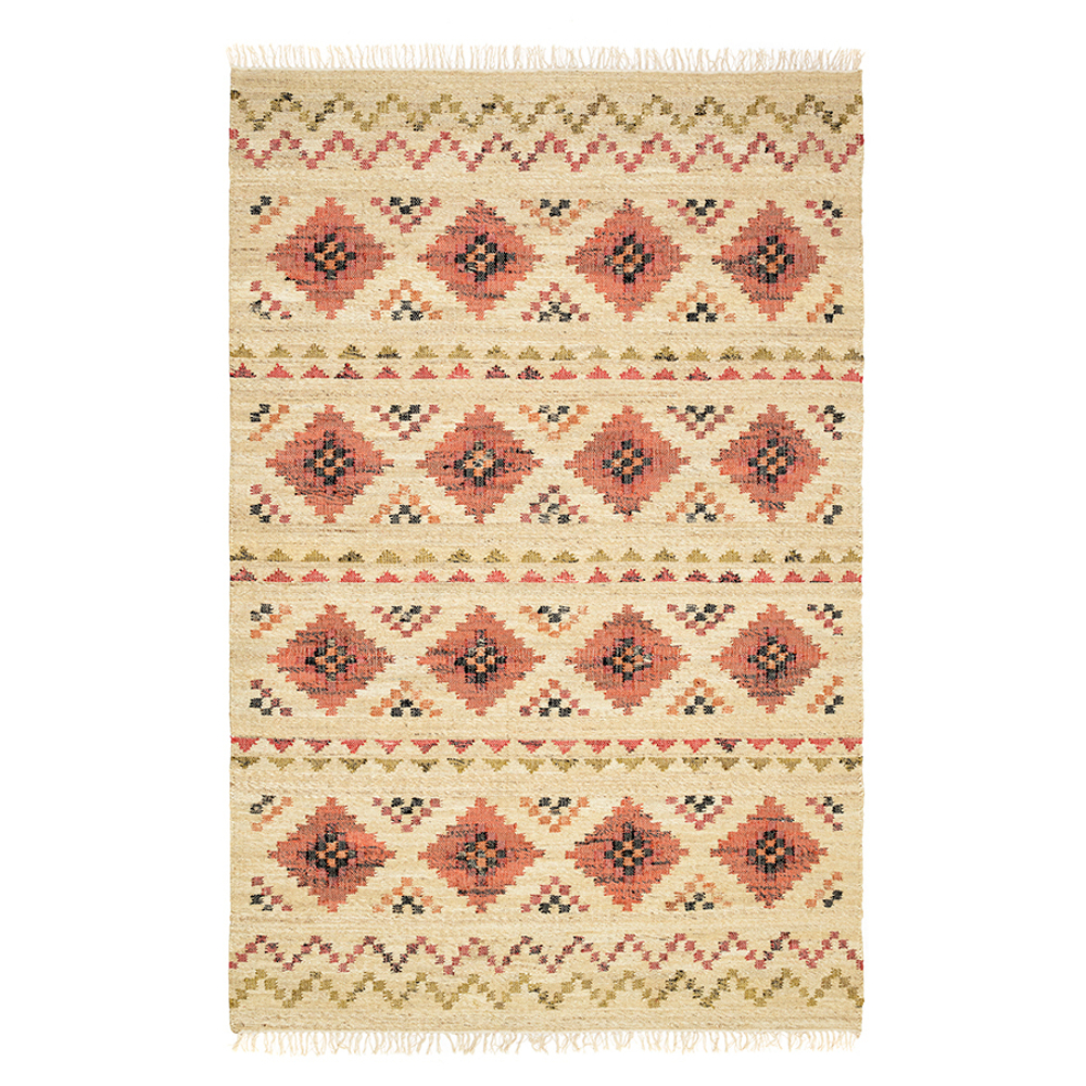 Ковер из шерсти по мотивам башкирских орнаментов из коллекции cultural heritage, 200х300 см