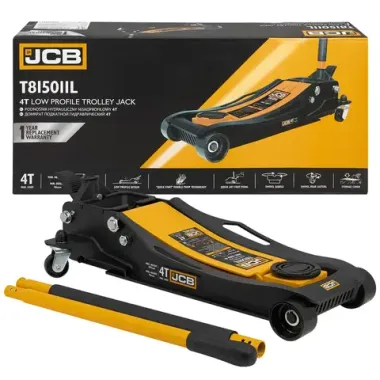 Домкрат подкатной гидравлический 4т (h min 96мм, h max 595мм),вес 49,50 JCB JCB-T815011L