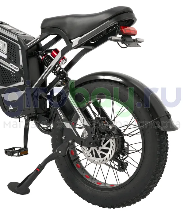 Электровелосипед Minako APEX (48V/20Ah) - Чёрный фото №10