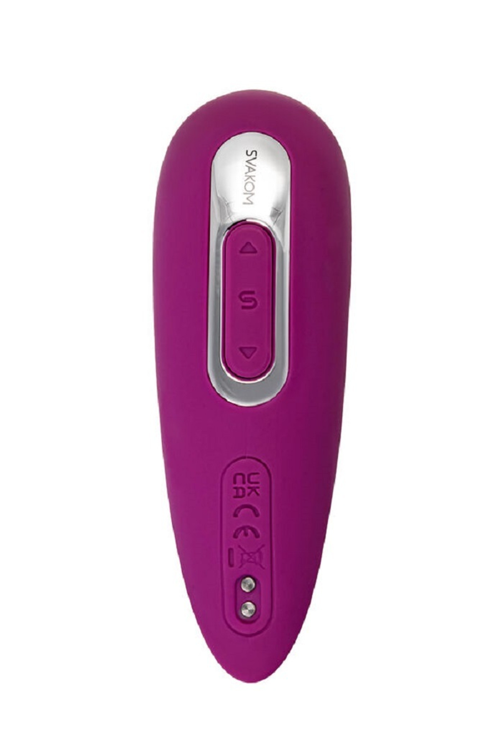 Вакуумный стимулятор клитора Svakom Pulse Union фиолетовый 12,2 см