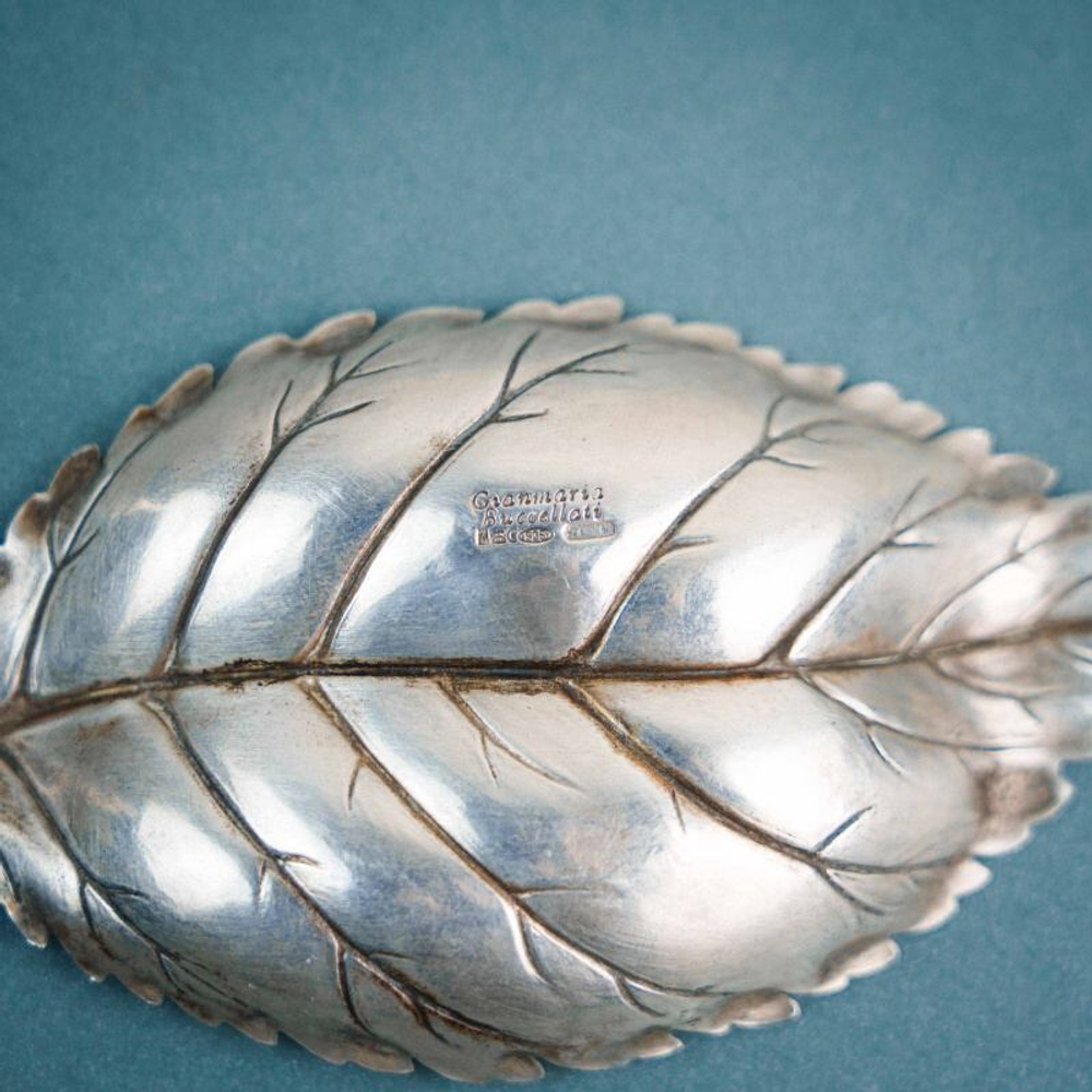 Лист из серебра