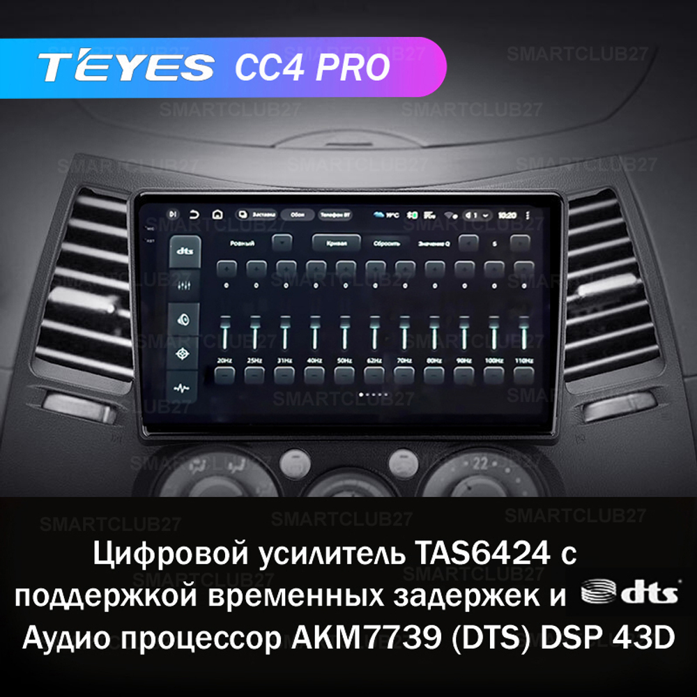 Teyes CC4 Pro 9" для Mitsubishi Grandis 2003-2011