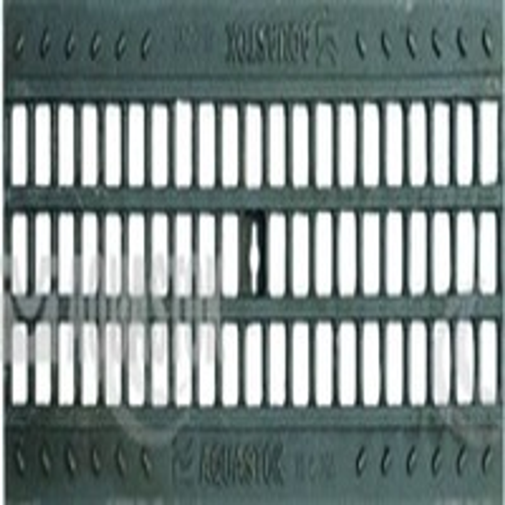 Решетка штампованная оцинкованная АКВАСТОК Norma DN100 A15 1000х134х22 31041А