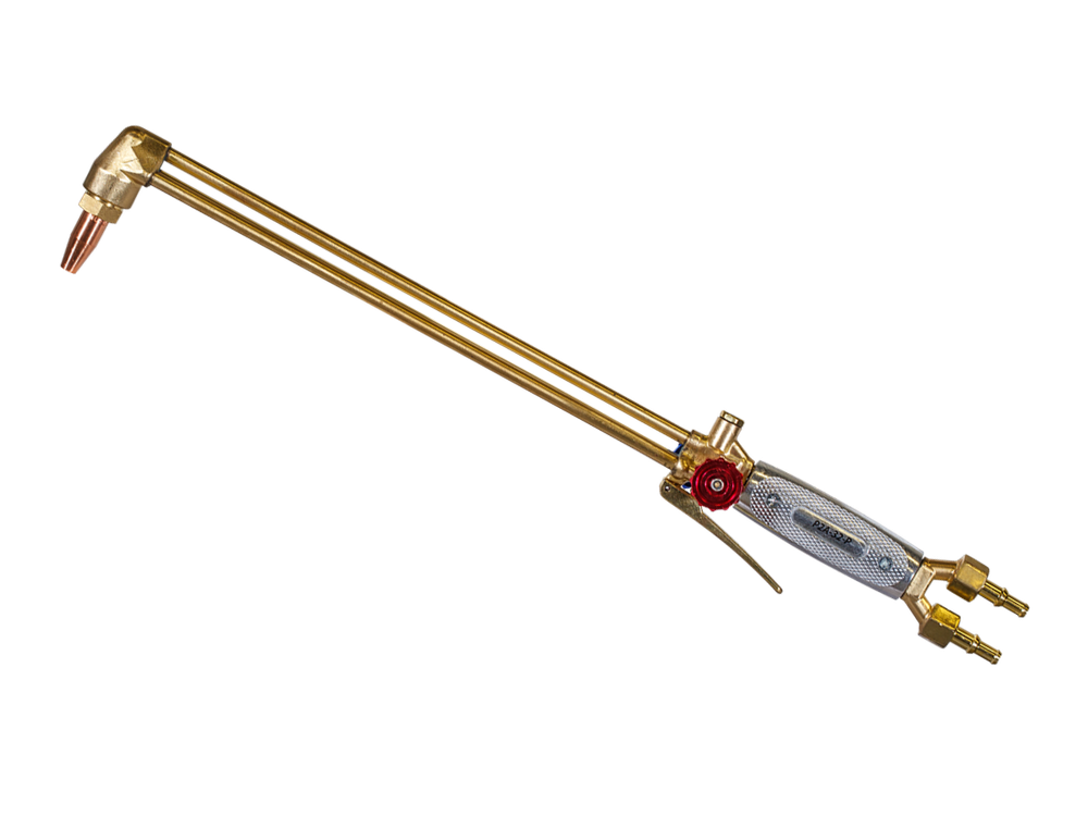 Резак ацетиленовый Р2А—32—Р (90°) С внутрисопловым смешением газов (трехтрубные)