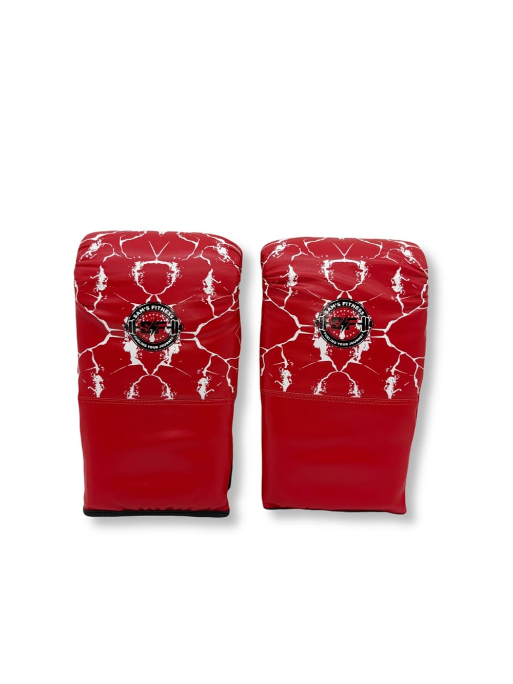 Перчатки снарядные красные Sam's Fitness