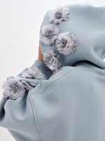 Худи гипер с цветами