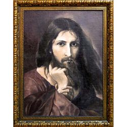 Мой судия. Икона на холсте.