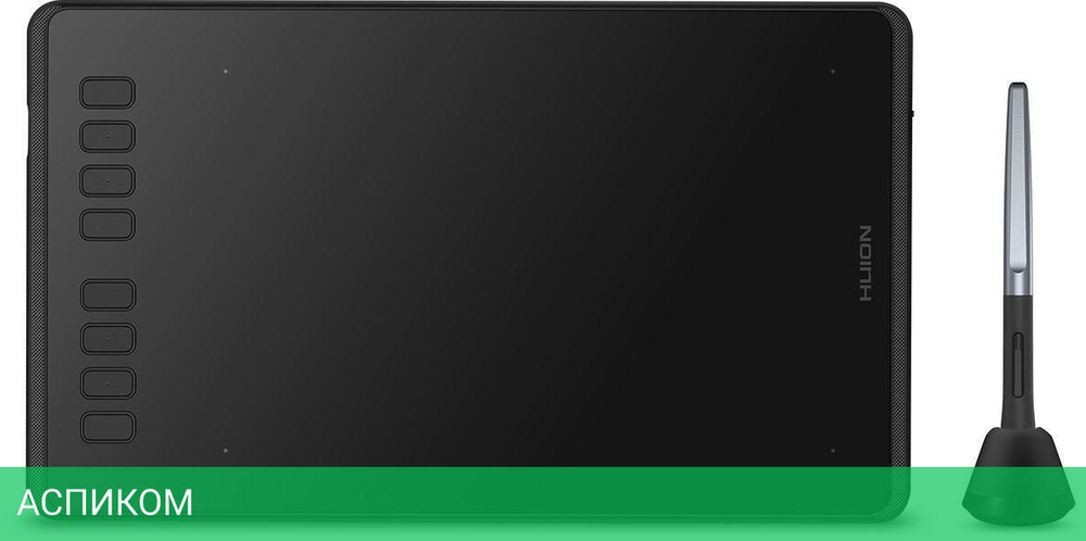 Графический планшет Huion Inspiroy черный (H950P)