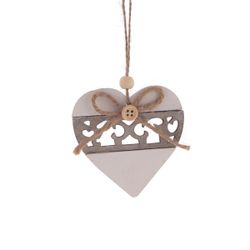 GAEM Украшение новогоднее "Сердце", L8 W0,7 H8,5 см, 2в.