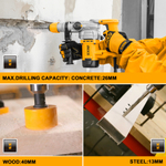 Перфоратор SDS-Plus INGCO RH10506 INDUSTRIAL 1050 Вт 4,5 Дж