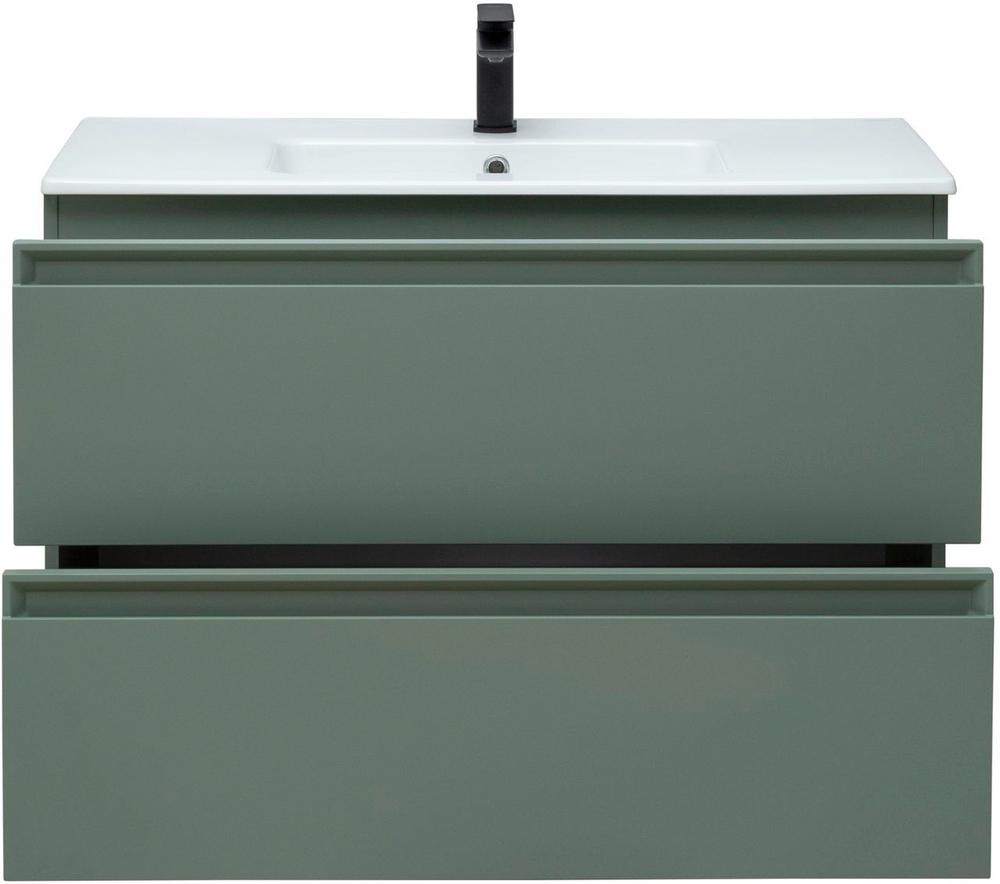 Тумба с раковиной Allen Brau Eclipse 1.E1003.CGM 100 cement grey matt