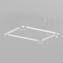 TR2126-WH Механический подвес для трека SMART BASE, IP20, 1.5м, белый, алюминий