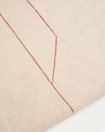 Ковер Delide из синтетического волокна цвета экрю 200 x 300 см