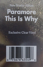 Paramore / This Is Why (Clear Vinyl)(LP)