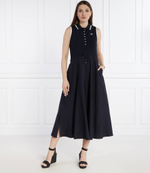 Платье SMD TIP LYCLL MIDI ПОЛО DRS NS Tommy Hilfiger - темно-синий(WW0WW41272)