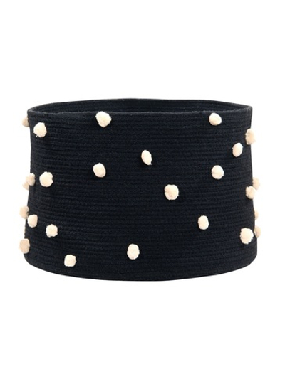 Корзина Lorena Canals Pebbles Black (30 x Ø45 см)