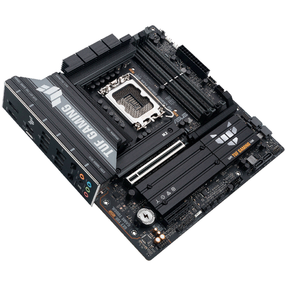 ASUS Main Board Desktop Intel B860 Chipset 4 x DIMM slots, max. 256GB, DDR5 1 x PCIe 5.0 x16 slot 1 x DisplayPort1 x HDMI port 1 x Wi-Fi Module 3 x M.2 slots 4 x SATA mATX Form Factor