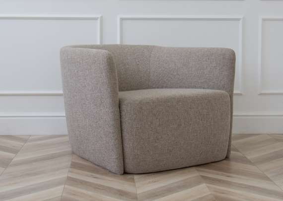 Кресло Ellipse E6.1 (бежевый, рогожка)