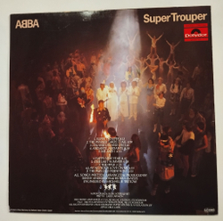 Винтажная виниловая пластинка LP ABBA Super Trouper (Germany 1980) (Happy New Year)