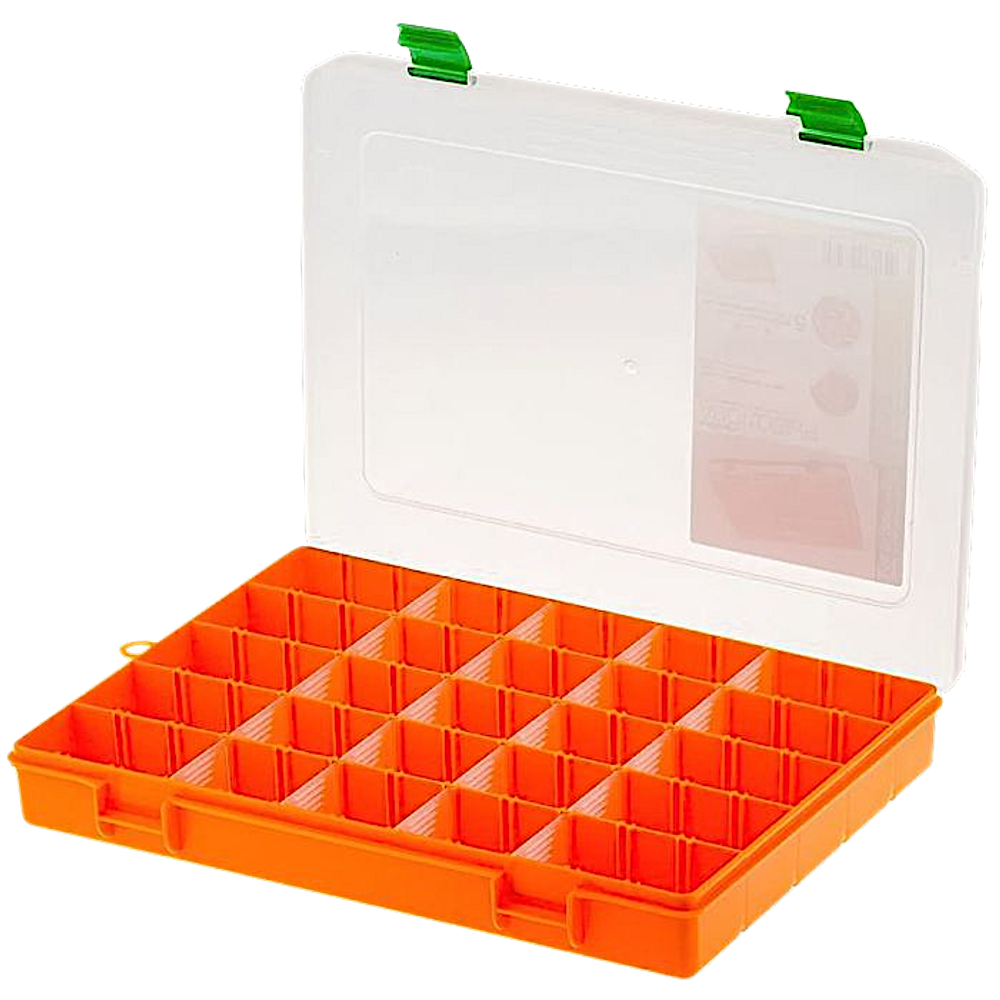 Коробка FisherBox 310 оранж. 5-25отд. 310х230х4мм FB-B310or