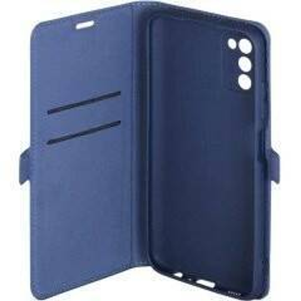 Чехол с флипом для Samsung Galaxy A 03s DF sFlip-84 (blue)