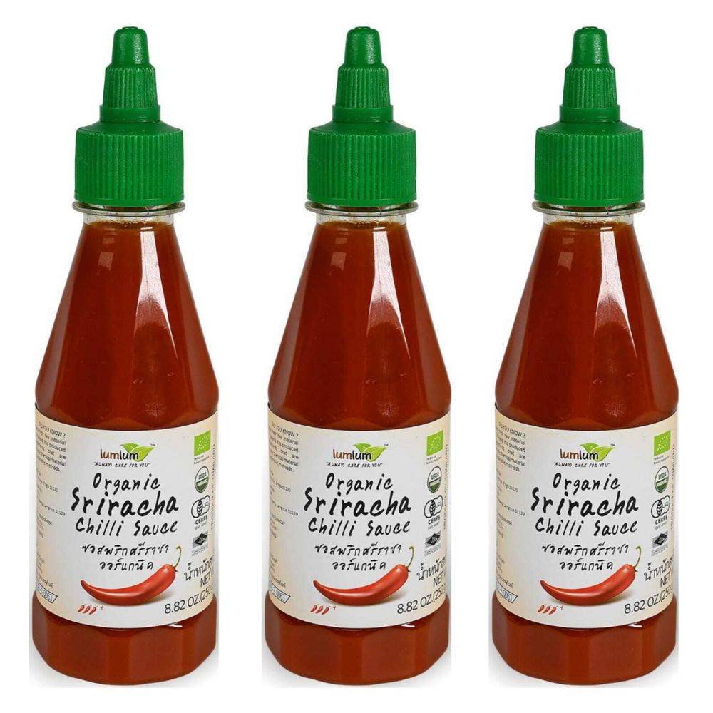 Соус Lum Lum Organic Sriracha , 250 г, 3 шт